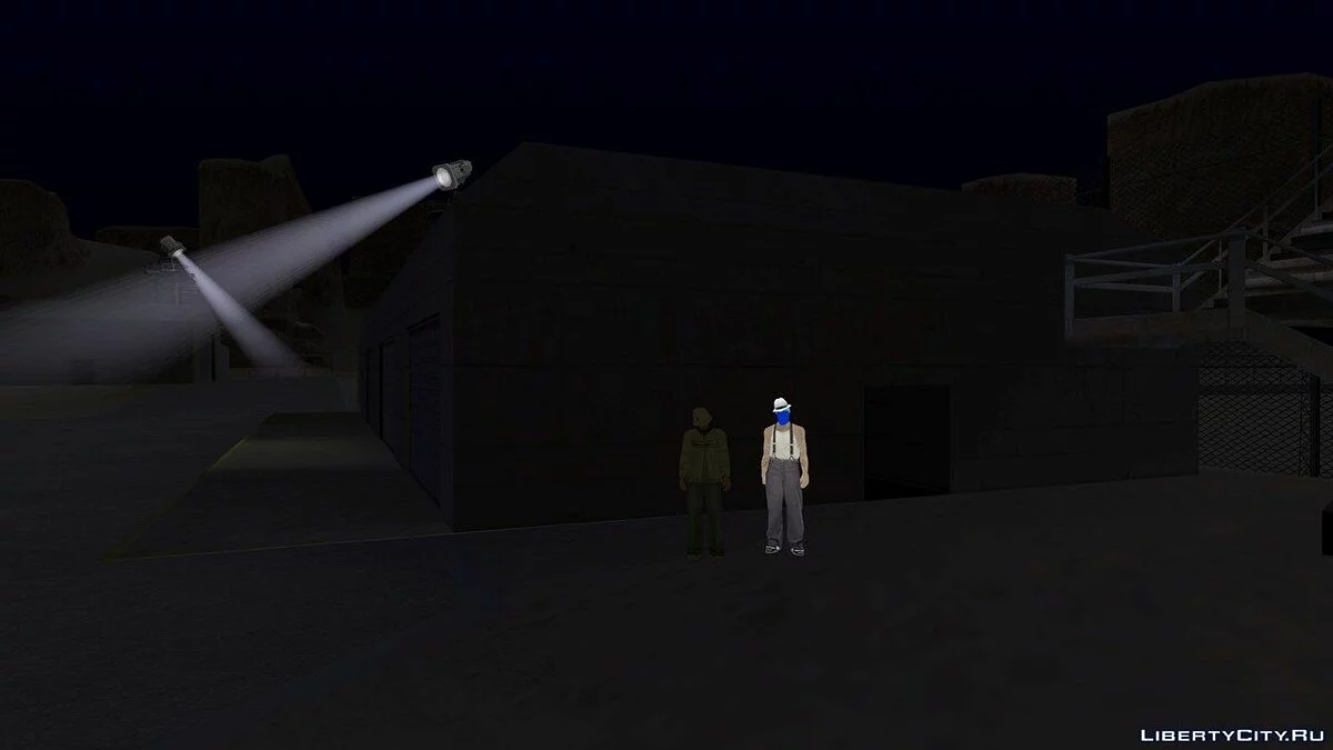 Skins de ghetto clairs avec des têtes vives / GTA San Andreas