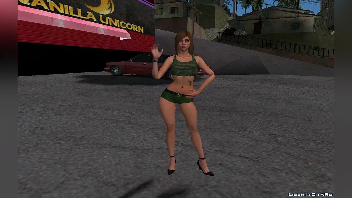 Gran colección de skins de chicas en bikini (Strippers y prostitutas) / GTA San Andreas