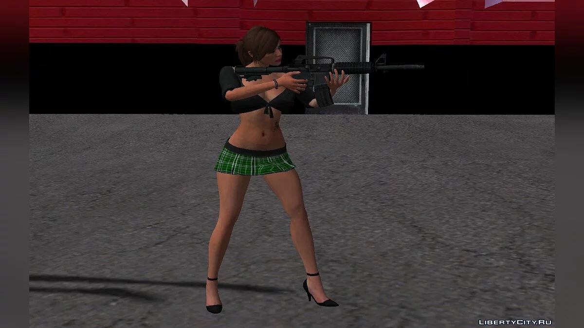 Gran colección de skins de chicas en bikini (Strippers y prostitutas) / GTA San Andreas