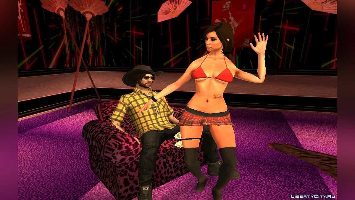 Gran colección de skins de chicas en bikini (Strippers y prostitutas) / GTA San Andreas