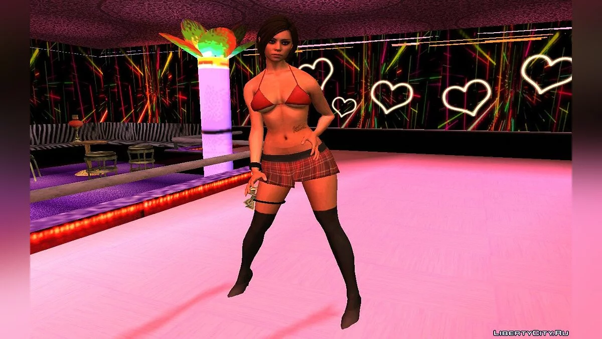 Gran colección de skins de chicas en bikini (Strippers y prostitutas) / GTA San Andreas