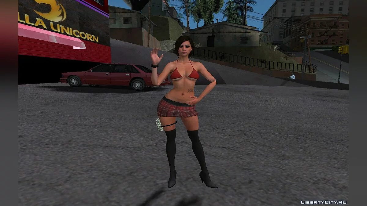 Gran colección de skins de chicas en bikini (Strippers y prostitutas) / GTA San Andreas