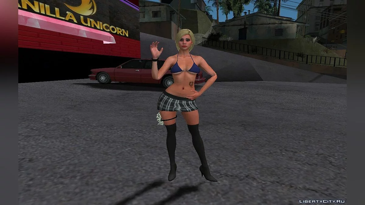 Gran colección de skins de chicas en bikini (Strippers y prostitutas) / GTA San Andreas