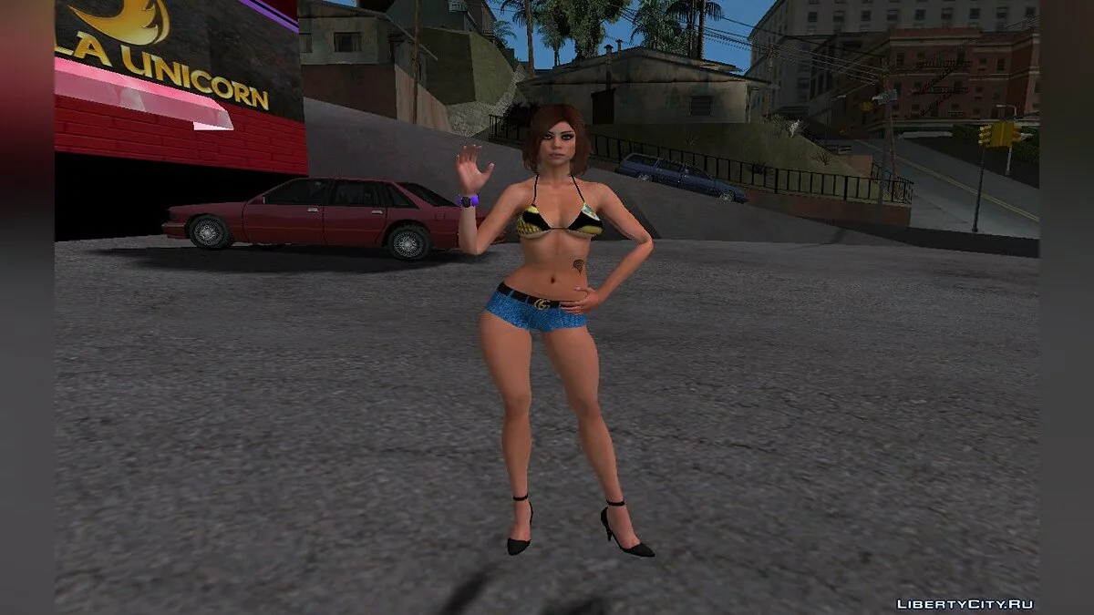 Gran colección de skins de chicas en bikini (Strippers y prostitutas) / GTA San Andreas