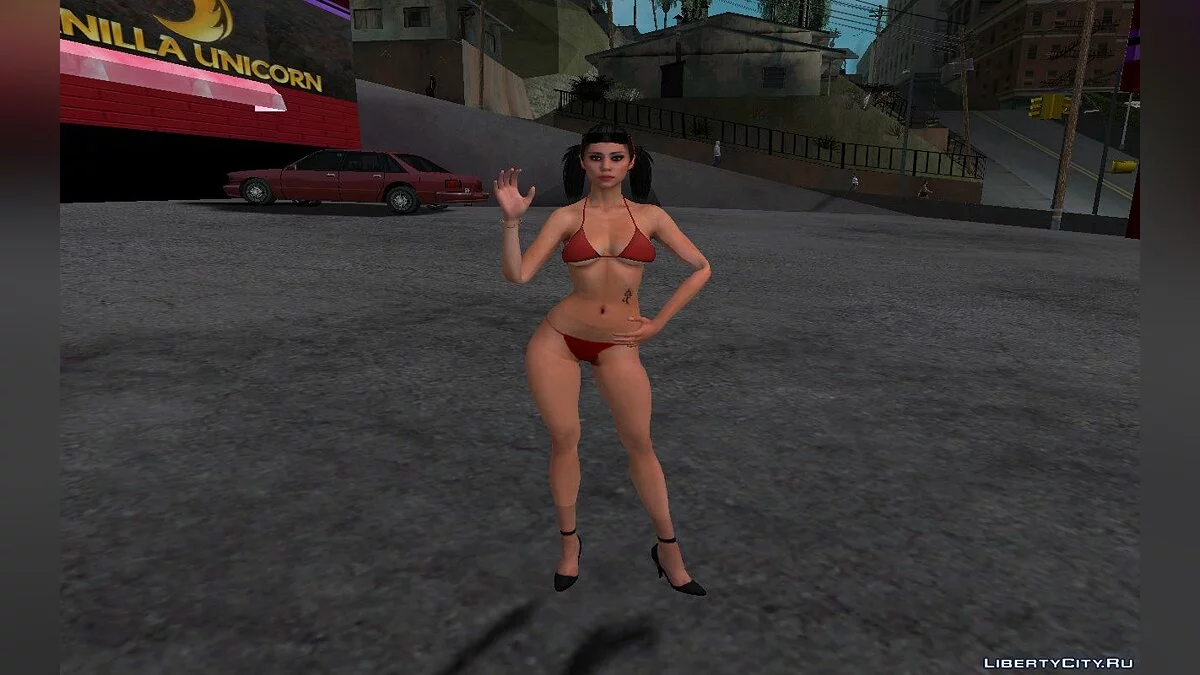 Gran colección de skins de chicas en bikini (Strippers y prostitutas) / GTA San Andreas