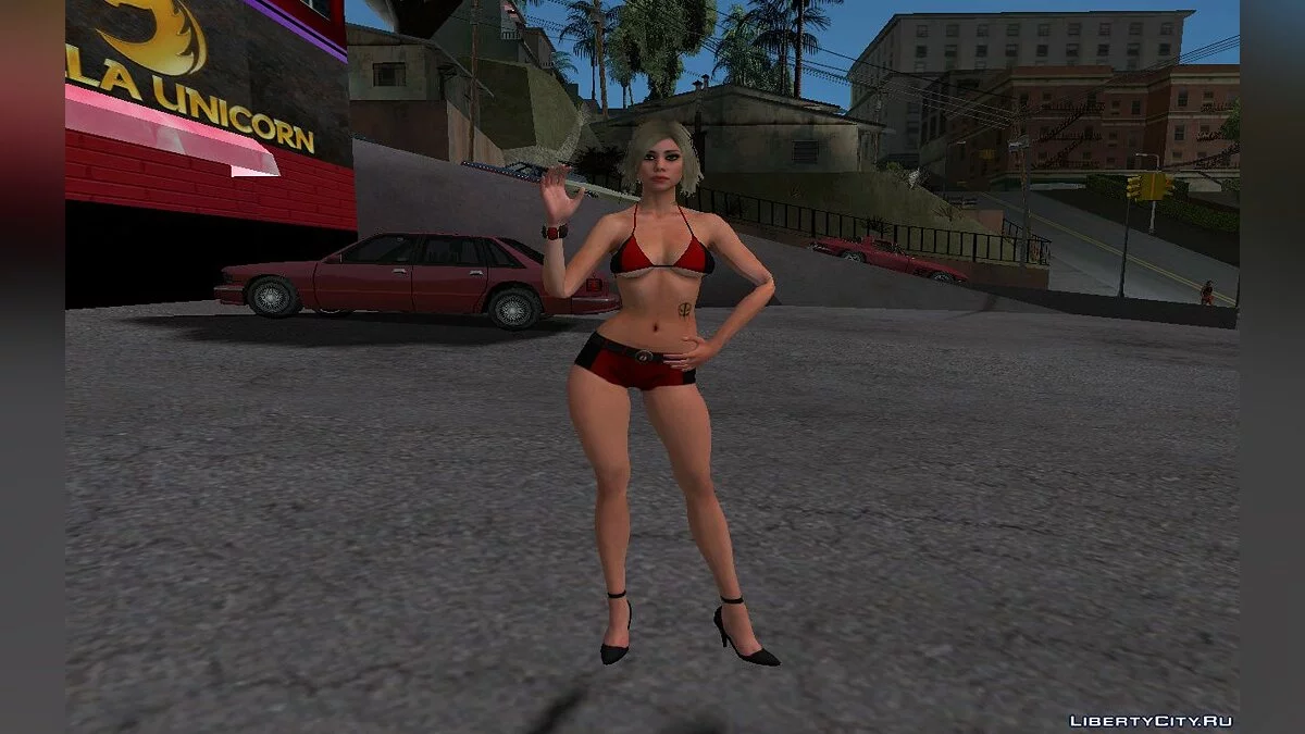 Gran colección de skins de chicas en bikini (Strippers y prostitutas) / GTA San Andreas