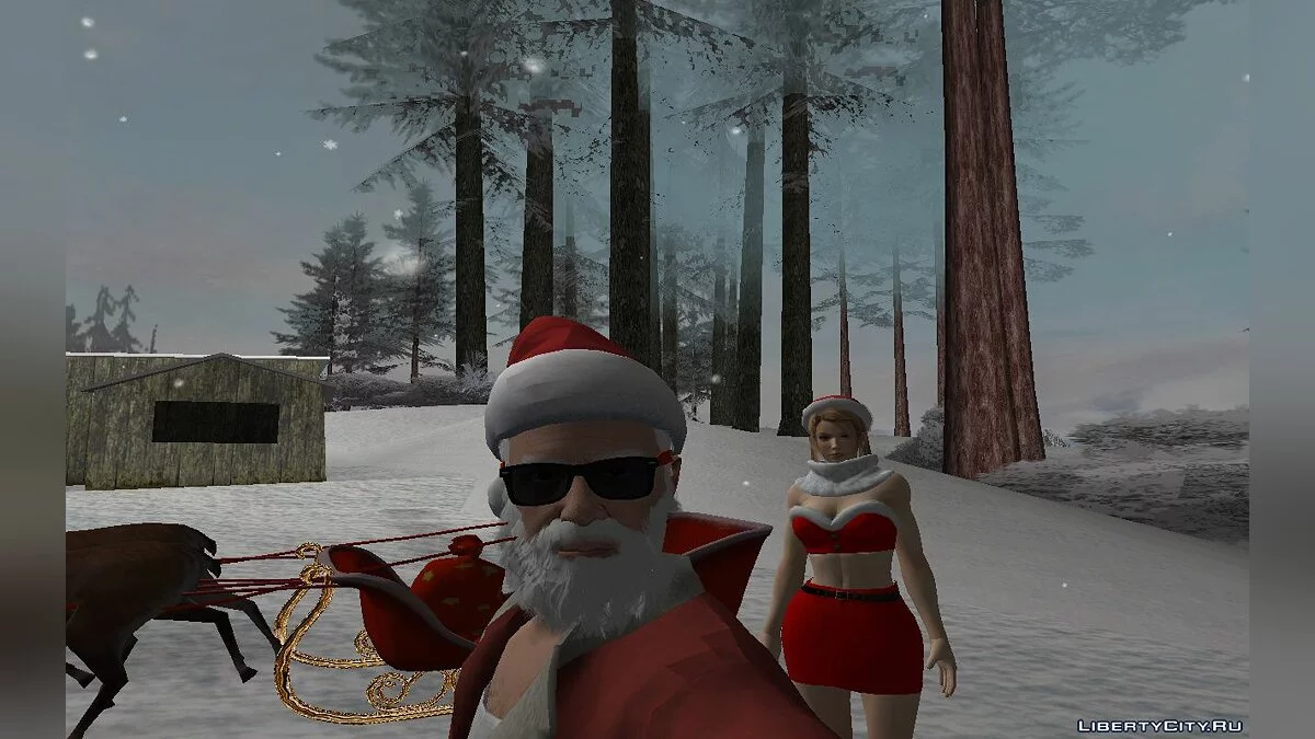 Pack de Skins de Noël de GTA Online #2 / GTA San Andreas