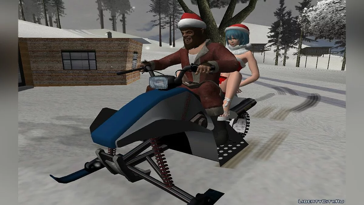 Pack de Skins de Noël de GTA Online #2 / GTA San Andreas