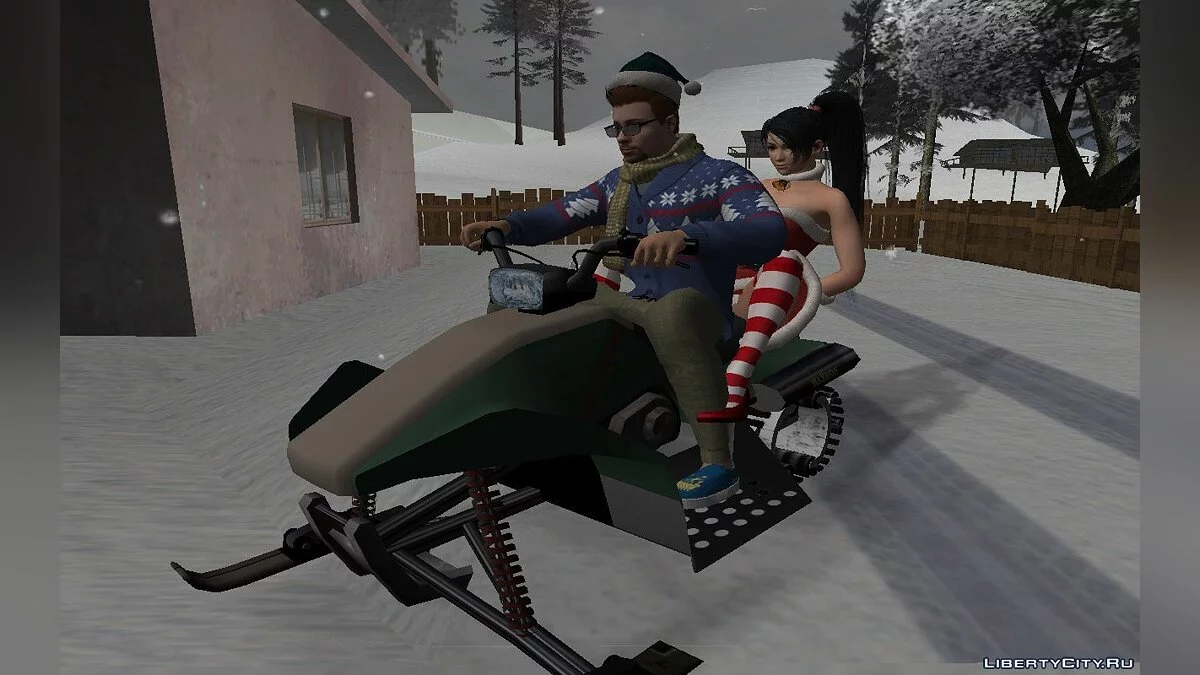 Pack de Skins de Noël de GTA Online #2 / GTA San Andreas