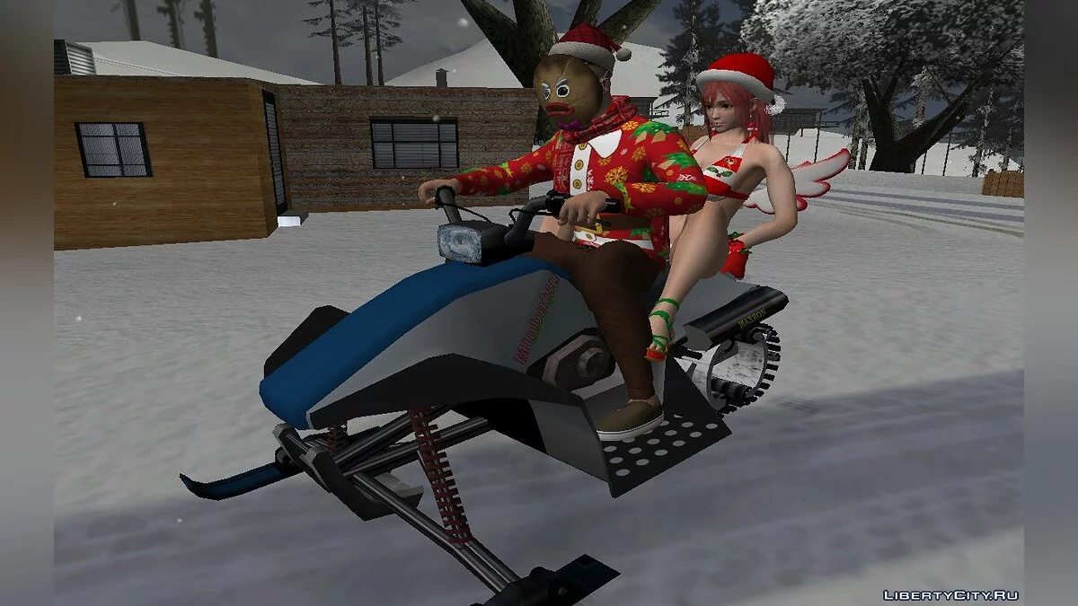 Pack de Skins de Noël de GTA Online #2 / GTA San Andreas