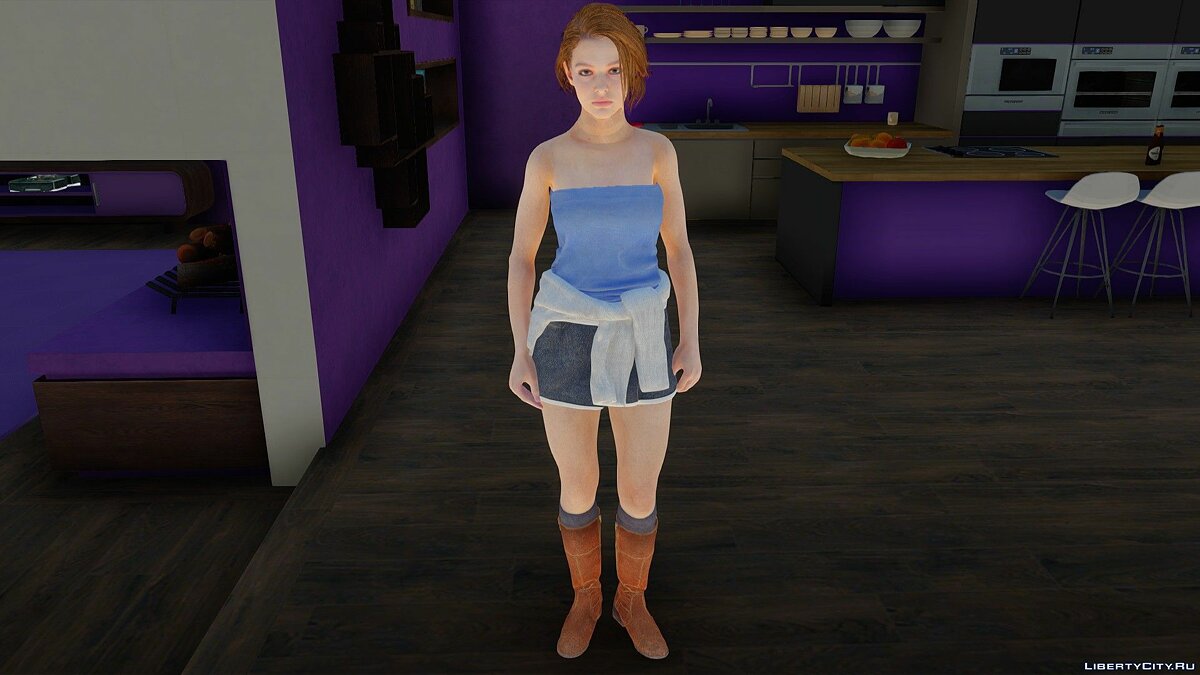 Jill Valentine (Resident Evil 3 Remake) Minecraft Skin