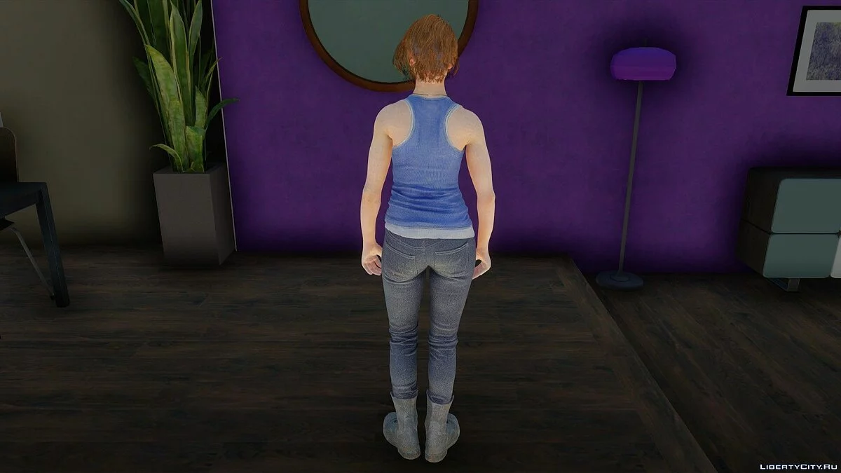 来自生化危机3重制版的吉尔·瓦伦丁 / GTA San Andreas