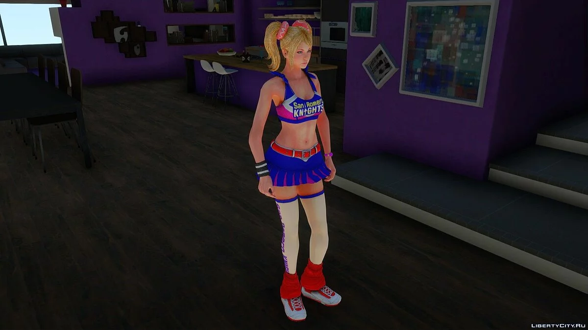 حزمة جلد جوليت ستارلينغ من Lollipop Chainsaw / جي تي إيه سان أندرياس