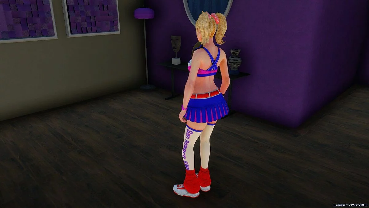 حزمة جلد جوليت ستارلينغ من Lollipop Chainsaw / جي تي إيه سان أندرياس