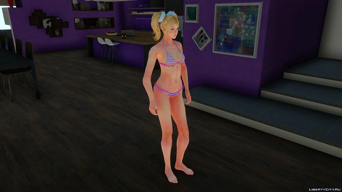 حزمة جلد جوليت ستارلينغ من Lollipop Chainsaw / جي تي إيه سان أندرياس