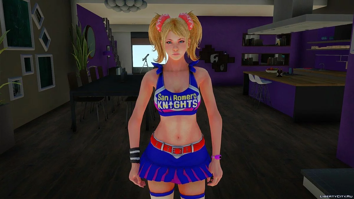حزمة جلد جوليت ستارلينغ من Lollipop Chainsaw / جي تي إيه سان أندرياس