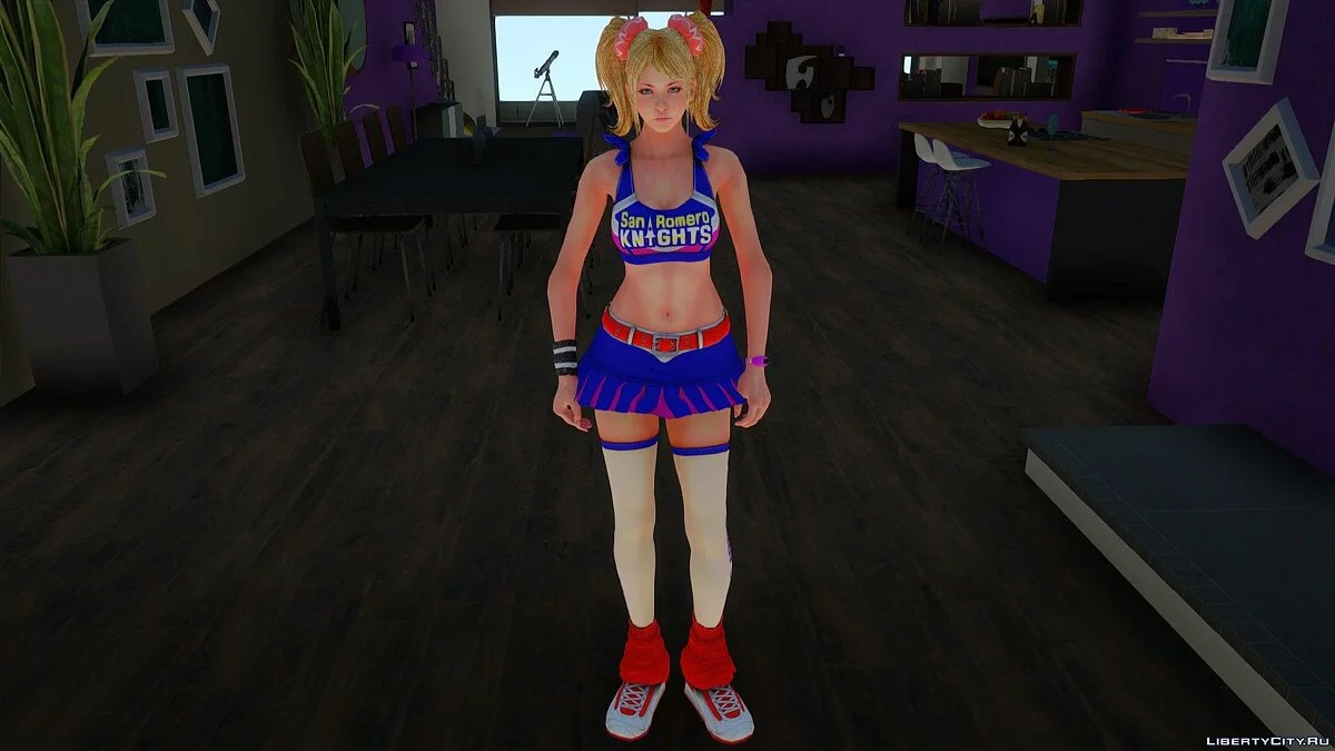 حزمة جلد جوليت ستارلينغ من Lollipop Chainsaw / جي تي إيه سان أندرياس