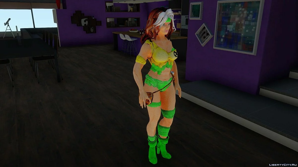 Pícara de X-men / GTA San Andreas