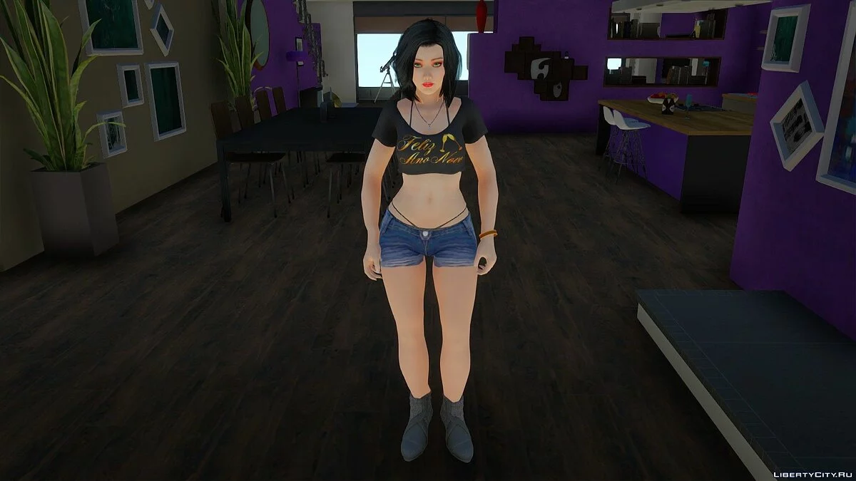 Момиджи в повседневной одежде / GTA San Andreas
