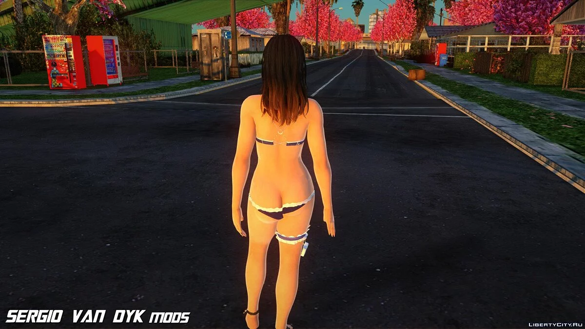 Nanami - 爱的黄昏时光 (包) 来自《死或生:极限维纳斯假期》 / GTA San Andreas