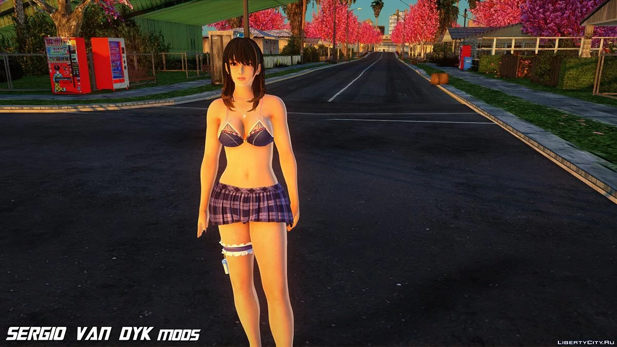 Nanami - 爱的黄昏时光 (包) 来自《死或生:极限维纳斯假期》 / GTA San Andreas