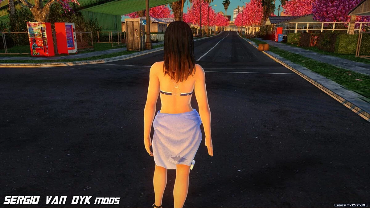 Nanami - 爱的黄昏时光 (包) 来自《死或生:极限维纳斯假期》 / GTA San Andreas