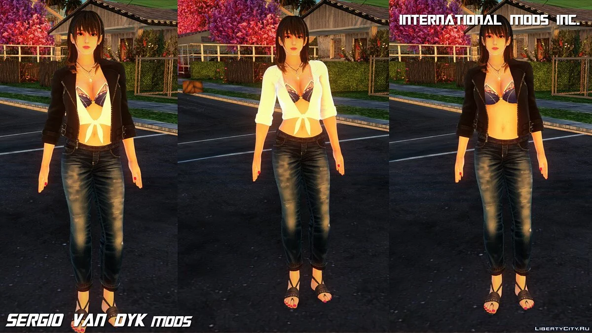 Nanami dalam Pakaian Sehari-hari / GTA San Andreas