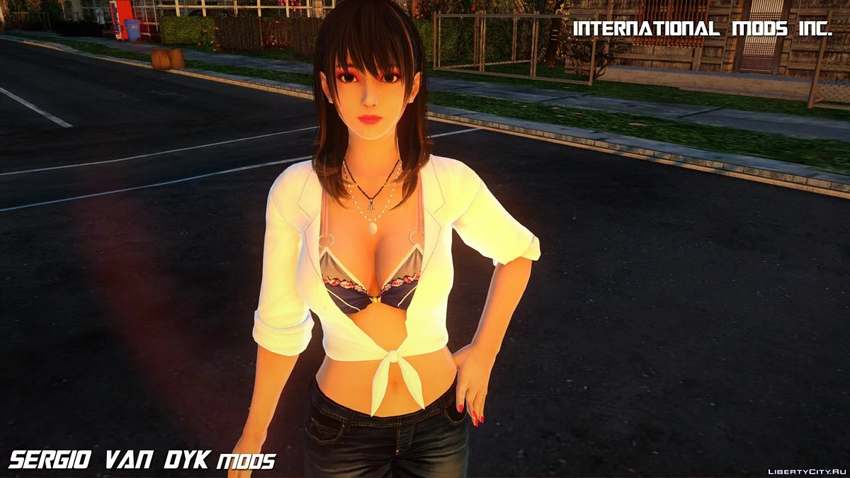 Nanami dalam Pakaian Sehari-hari / GTA San Andreas