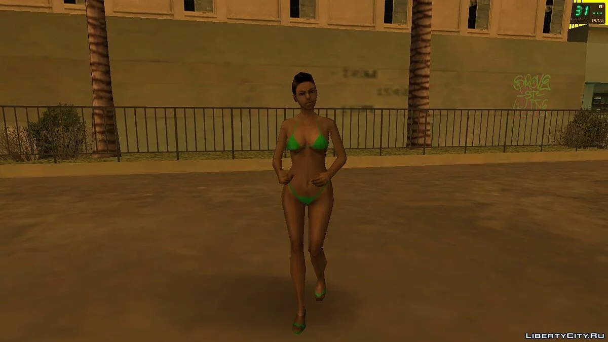 Горячие подружки - Улучшенные скины девушек СиДжея / GTA San Andreas