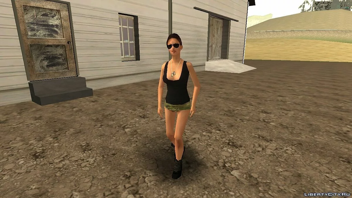 Горячие подружки - Улучшенные скины девушек СиДжея / GTA San Andreas