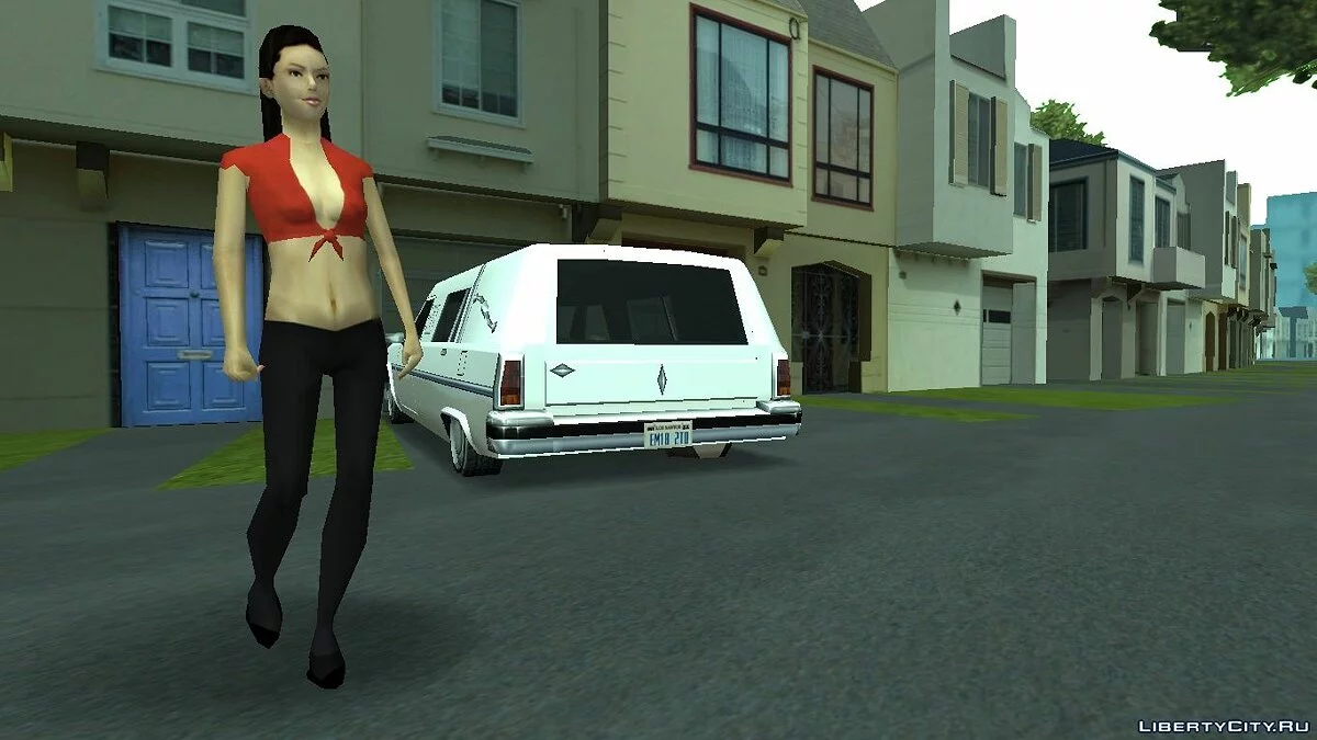 Горячие подружки - Улучшенные скины девушек СиДжея / GTA San Andreas