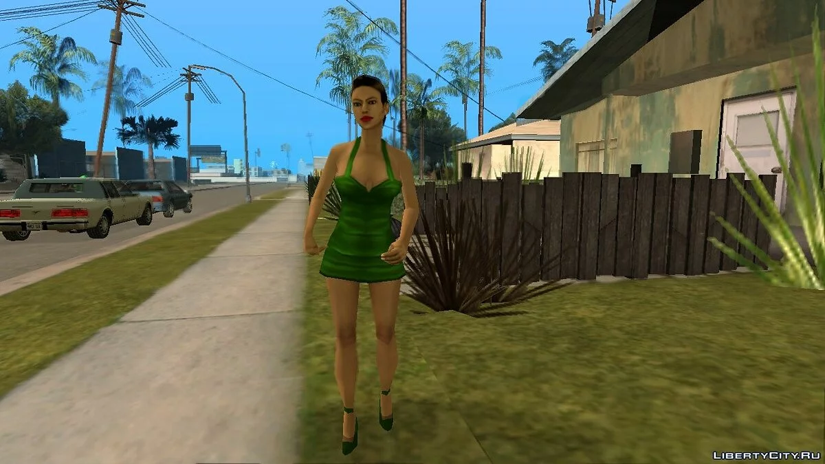 Горячие подружки - Улучшенные скины девушек СиДжея / GTA San Andreas