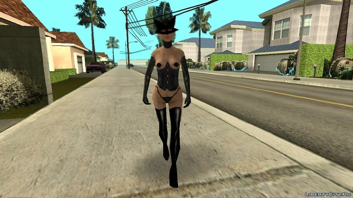 Горячие подружки - Улучшенные скины девушек СиДжея / GTA San Andreas