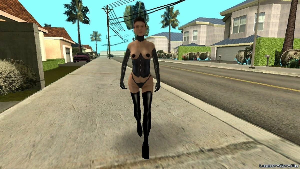 Горячие подружки - Улучшенные скины девушек СиДжея / GTA San Andreas