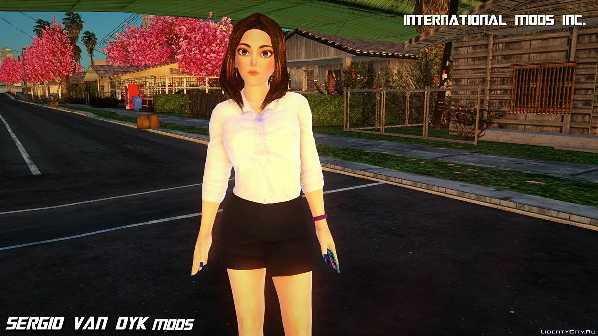 Саманта Самсунг у повсякденному одязі / GTA San Andreas