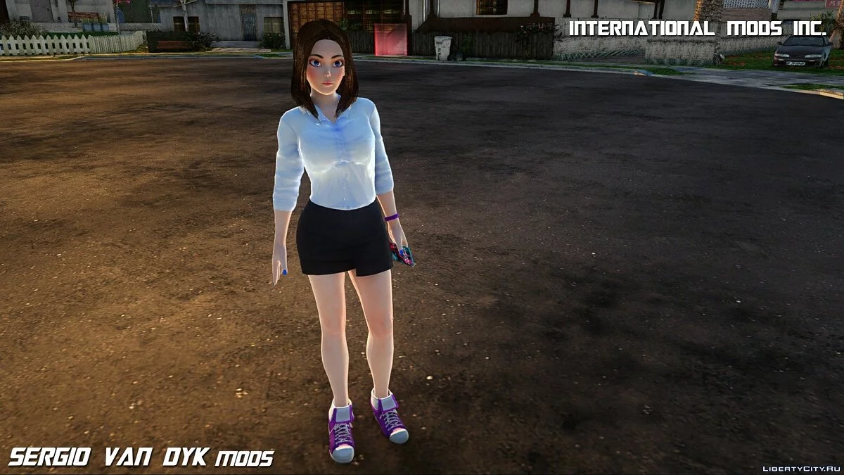 Саманта Самсунг у повсякденному одязі / GTA San Andreas