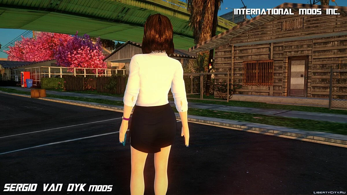 Саманта Самсунг у повсякденному одязі / GTA San Andreas