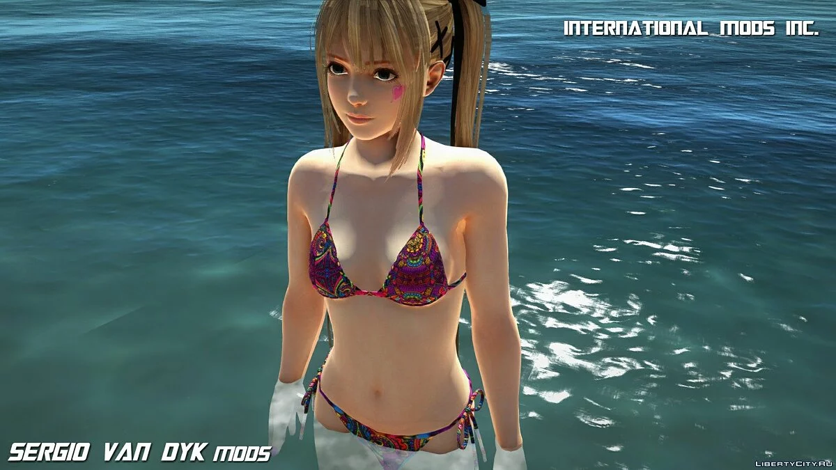Pack Marie Rose en bikini de Dead or Alive Xtreme Venus Vacation / GTA San Andreas
