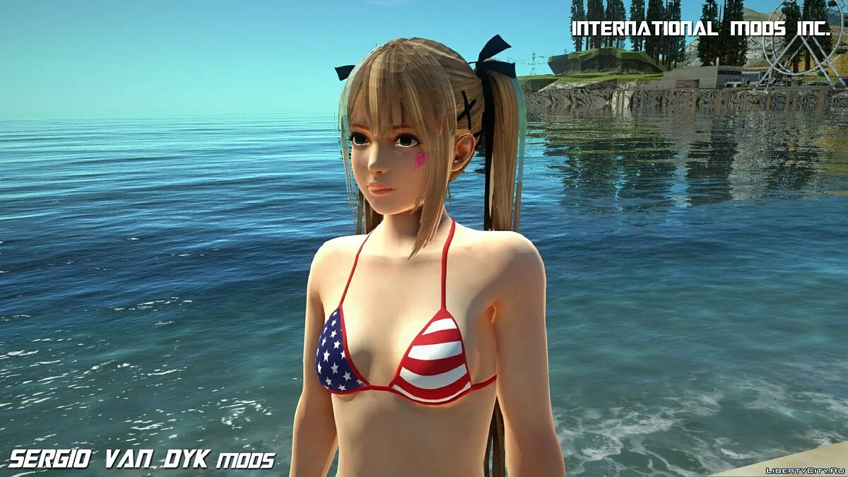 Pack Marie Rose en bikini de Dead or Alive Xtreme Venus Vacation / GTA San Andreas