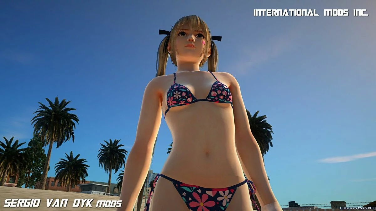Pack Marie Rose en bikini de Dead or Alive Xtreme Venus Vacation / GTA San Andreas