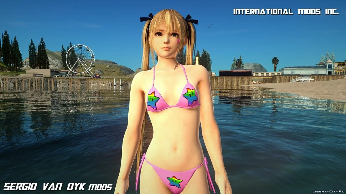 Pack Marie Rose en bikini de Dead or Alive Xtreme Venus Vacation / GTA San Andreas