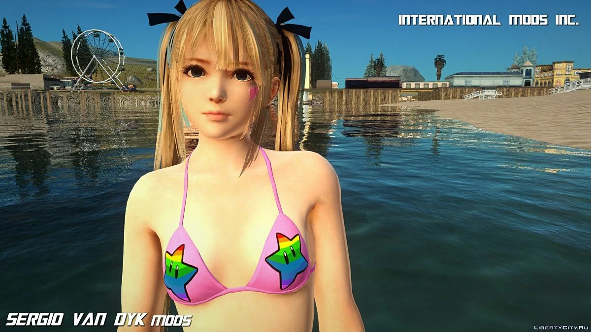 Pack Marie Rose en bikini de Dead or Alive Xtreme Venus Vacation / GTA San Andreas