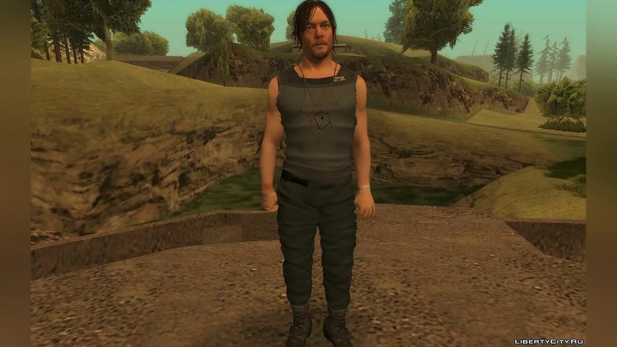 Збірка скінів з Death Stranding / GTA San Andreas