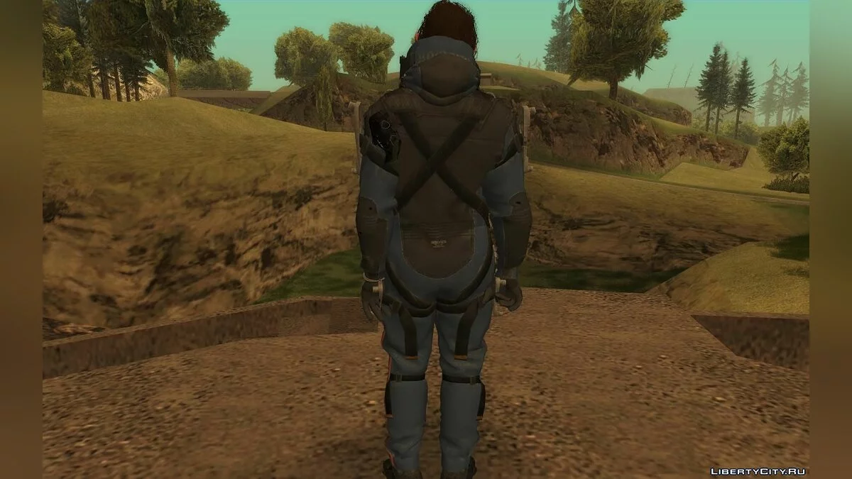Збірка скінів з Death Stranding / GTA San Andreas