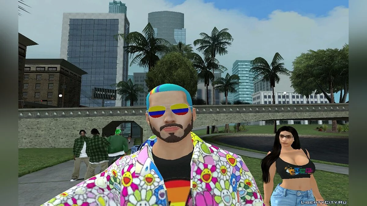 J Balvin de Fortnite / GTA San Andreas