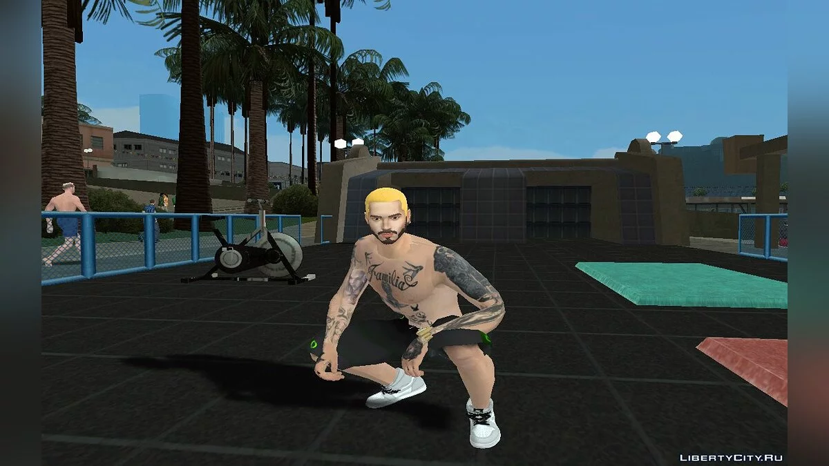 J Balvin de Fortnite / GTA San Andreas