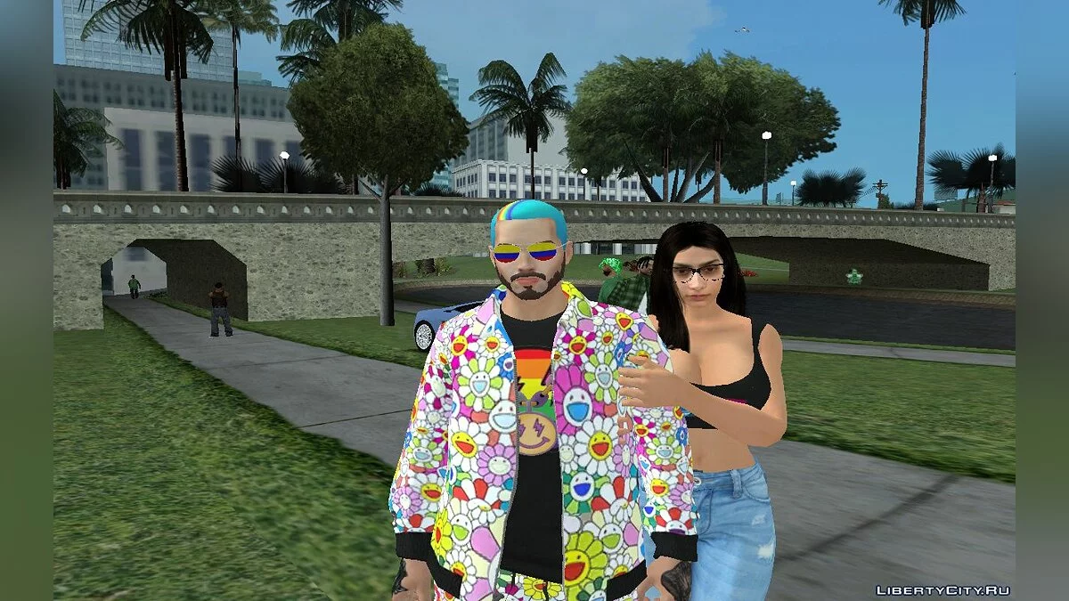J Balvin de Fortnite / GTA San Andreas