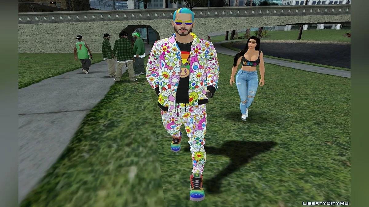 J Balvin de Fortnite / GTA San Andreas