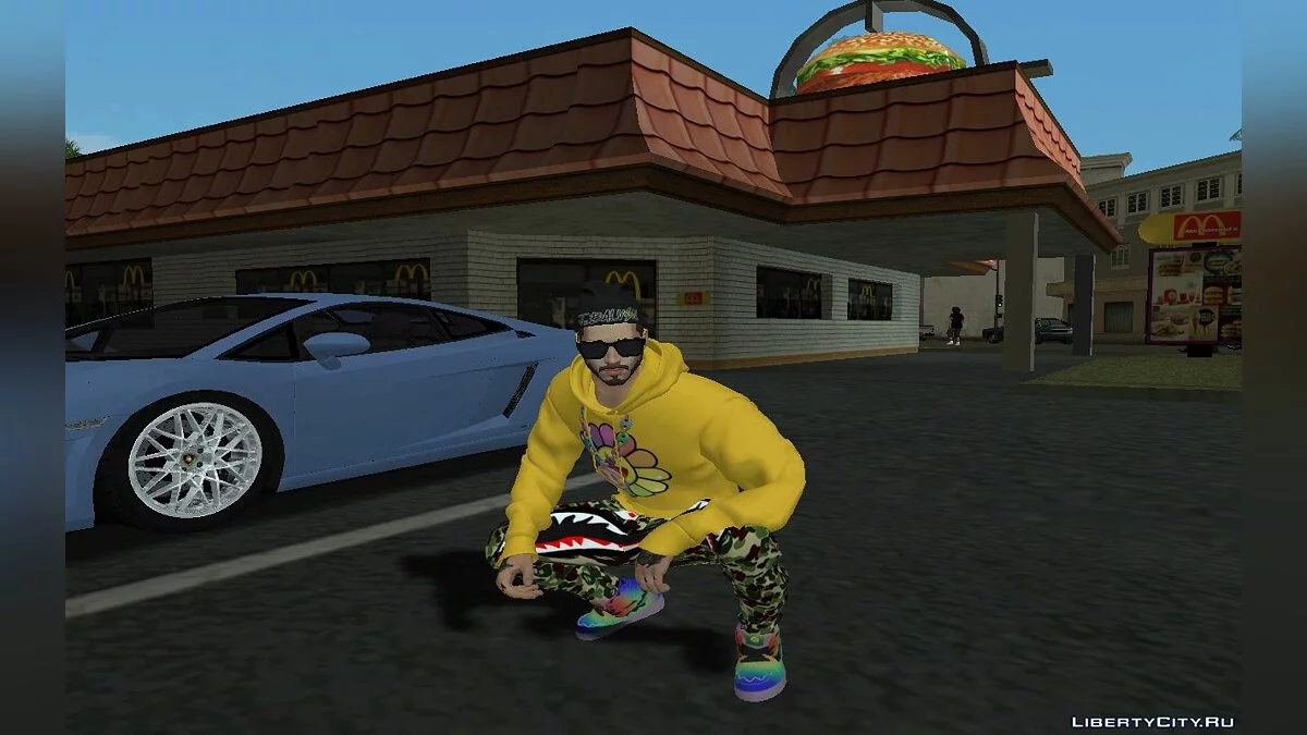 J Balvin de Fortnite / GTA San Andreas