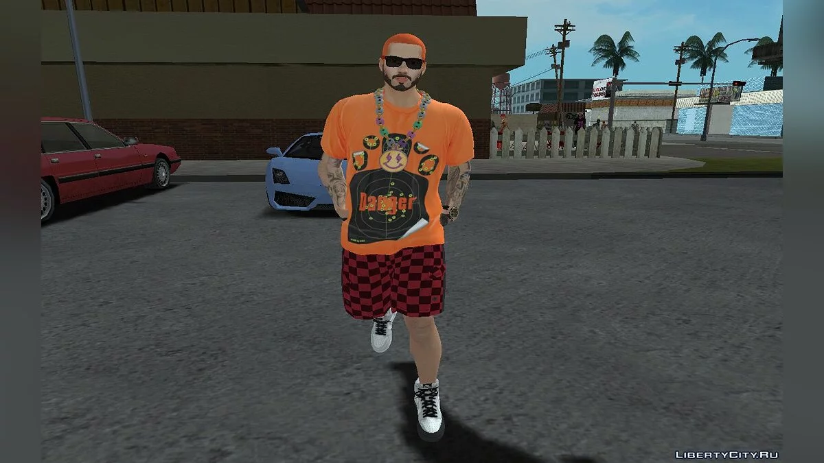 J Balvin de Fortnite / GTA San Andreas